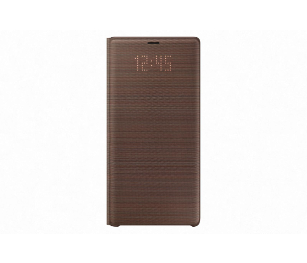 Samsung LED View Cover do Note 9 brązowe - 441245 - zdjęcie